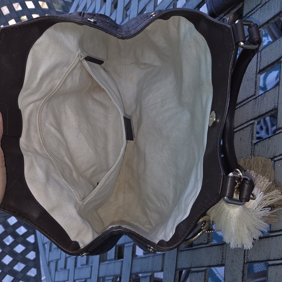 Gucci Guccissima Sukey Brown Shoulder Bag With Wallet. C.O.A - Picture 4 of 13